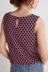 Floral Jacquard Top